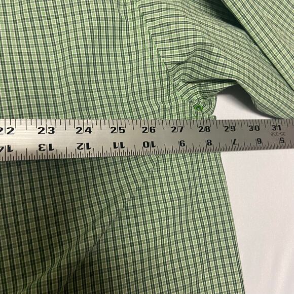 Ariat Shirt Pro Series Button Down Plaid Cotton Blend Long Sleeve Size XXL - Picture 13 of 14